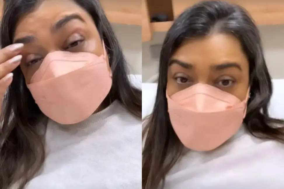 Preta Gil em hospital