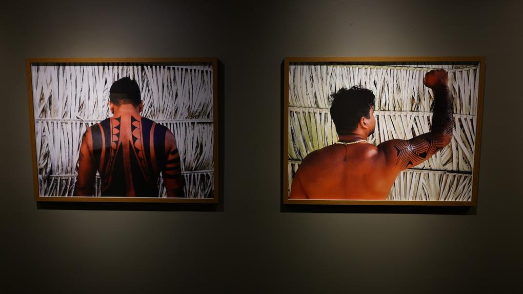 Fotografia e pintura corporal de Merremii Karão Jaguaribaras