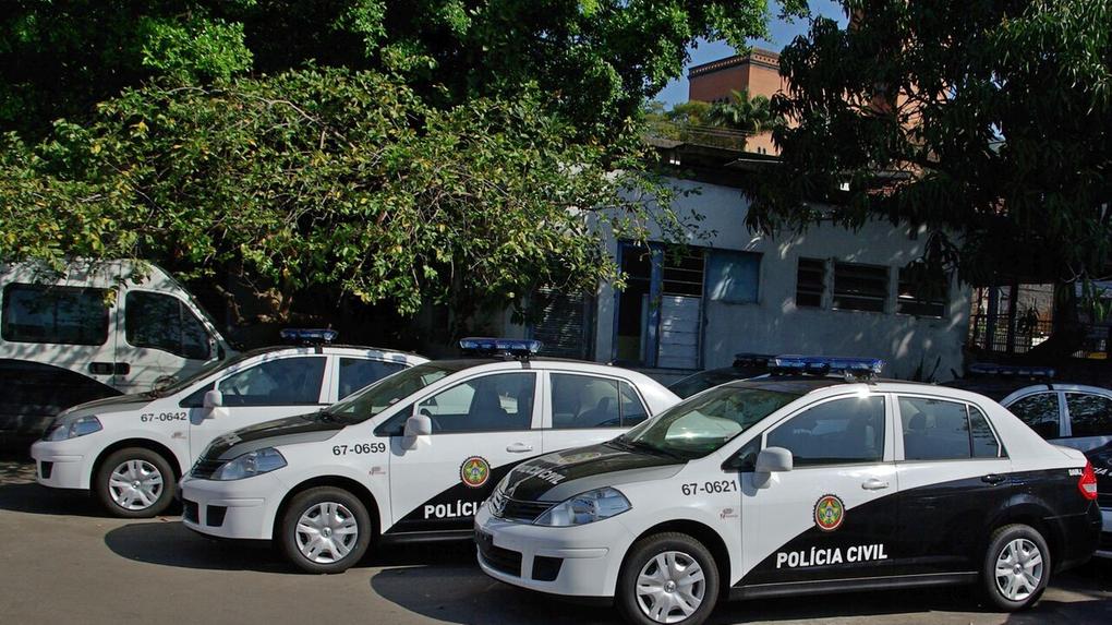 carrros da Polícia Civil do Rio de Janeiro