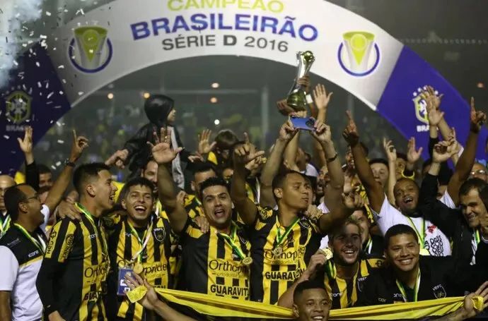 Volta Redonda foi campeão invicto em 2016.