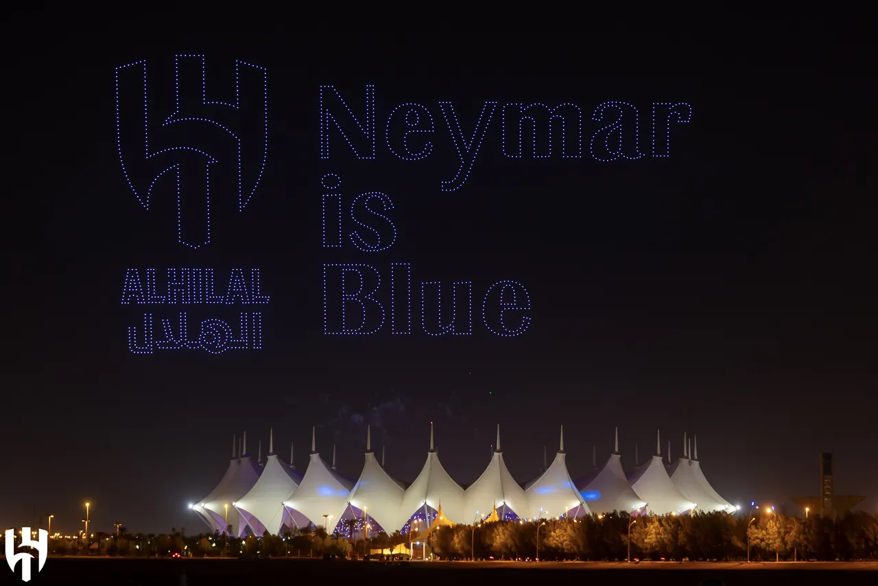O Al Hilal preparou grande festa para apresentar Neymar