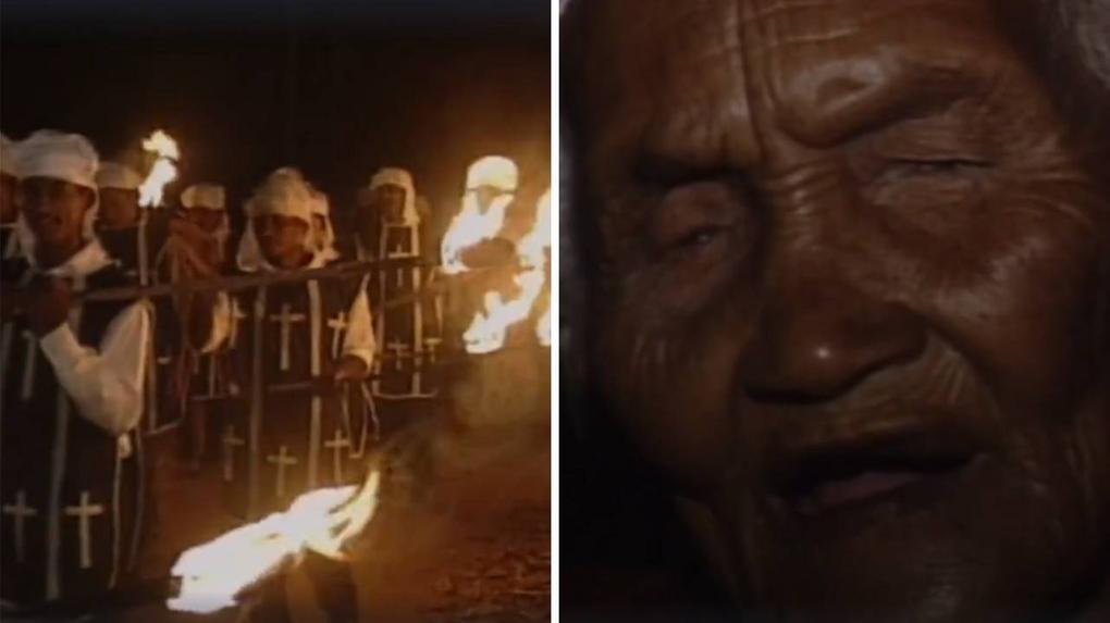Imagens mostram cenas exibidas pelo Fantástico em 2000 sobre seita de Juazeiro do Norte que acreditava que o fim do mundo aconteceria na virada de 1999 para 2000