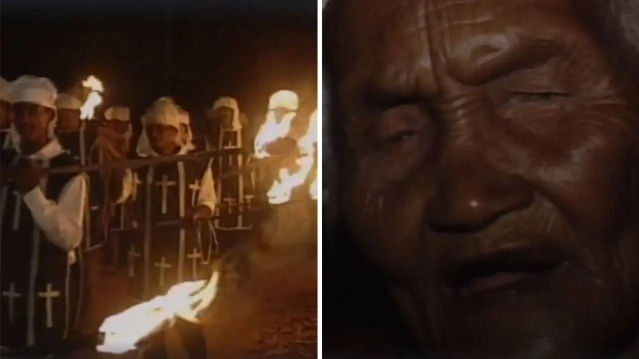 Imagens mostram cenas exibidas pelo Fantástico em 2000 sobre seita de Juazeiro do Norte que acreditava que o fim do mundo aconteceria na virada de 1999 para 2000