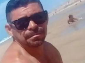 pai assassinado em pacajus em foto na praia