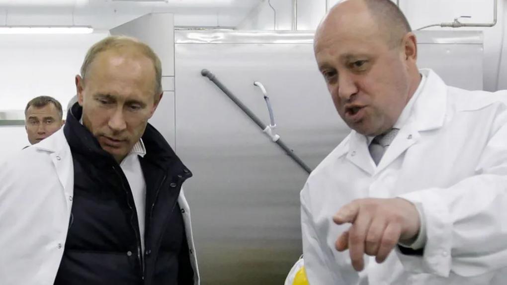 Putin e Yevgeny Prigozhin