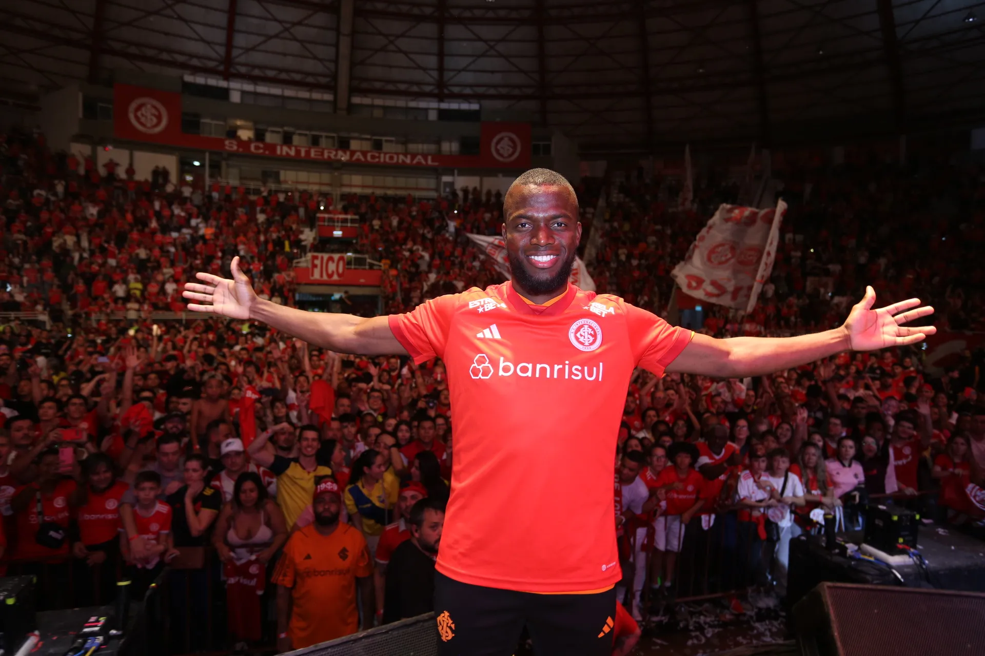 Enner Valencia foi a principal contratação do Internacional na última janela de transferências.