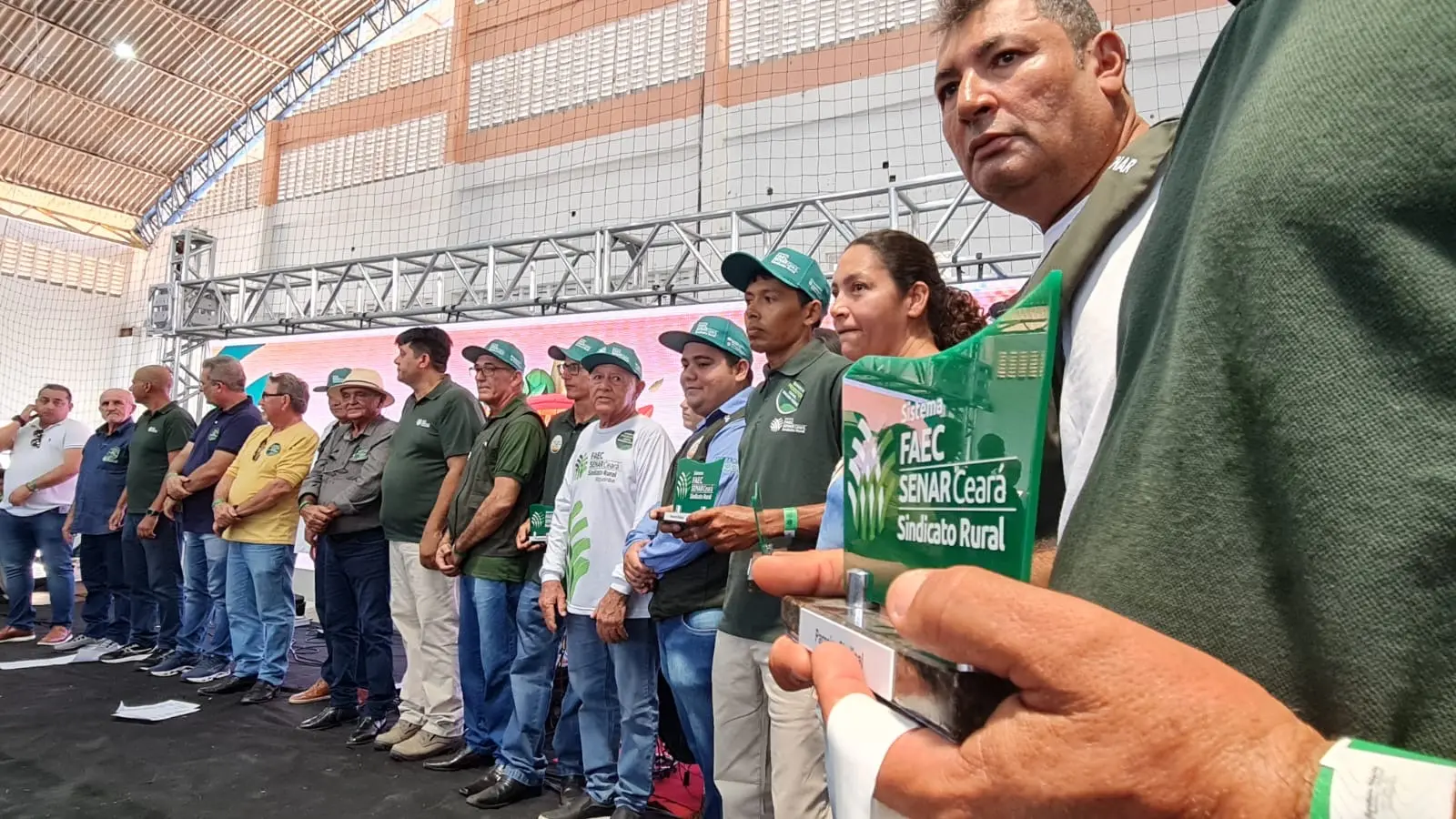 Foto que contém o Segundo Encontro de Produtores Rurais