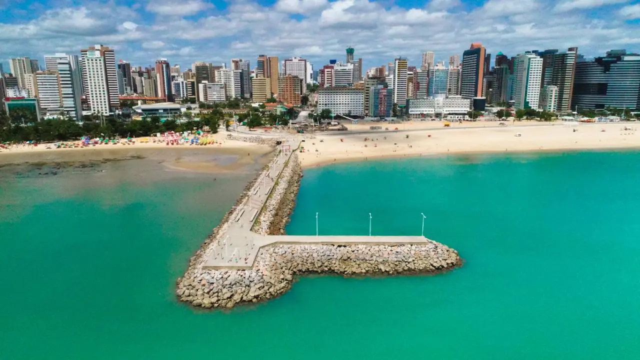 Espigão da Beira-Mar, em Fortaleza