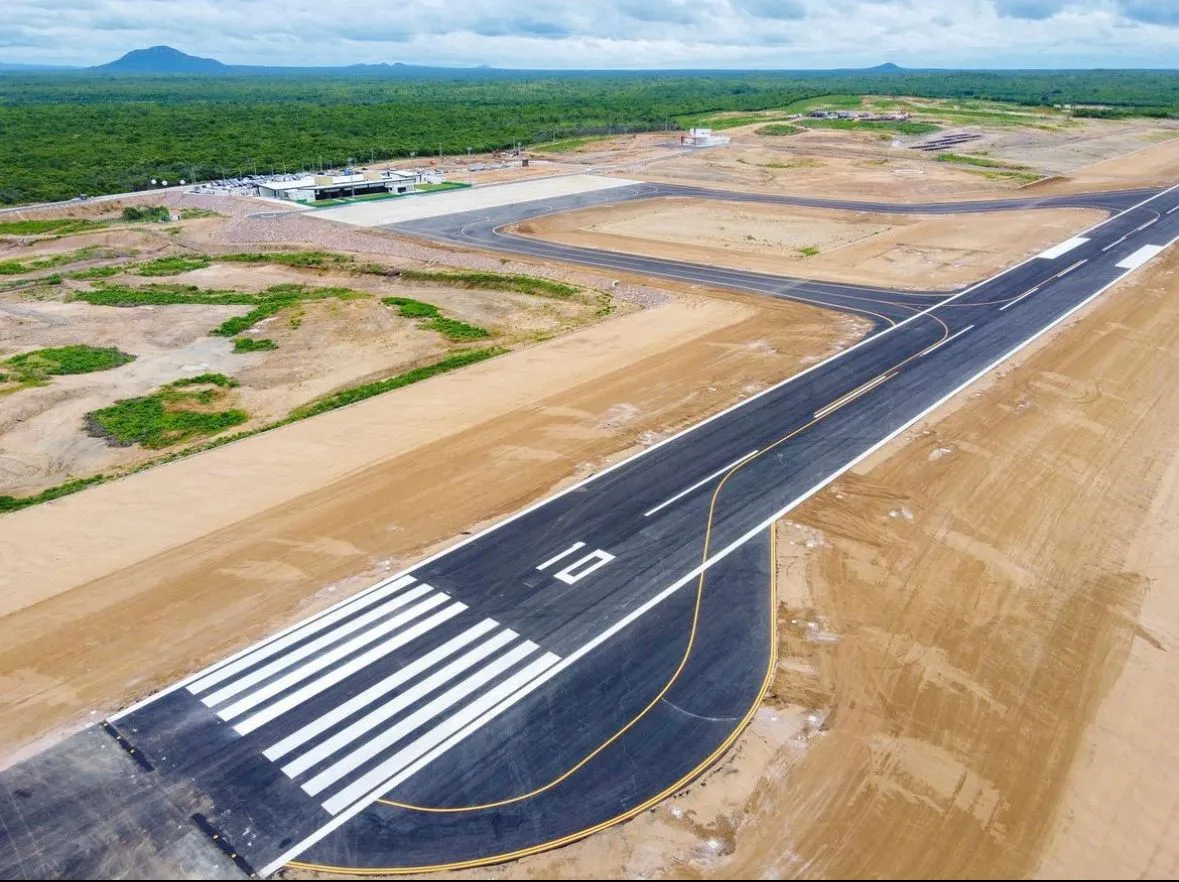 Aeroporto Regional de Sobral foi inaugurado há pouco mais de um ano