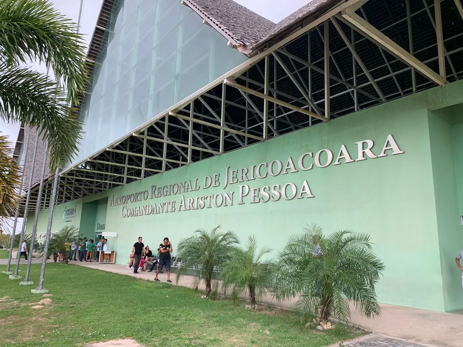 Foto que contém o Aeroporto Regional de Jericoacoara