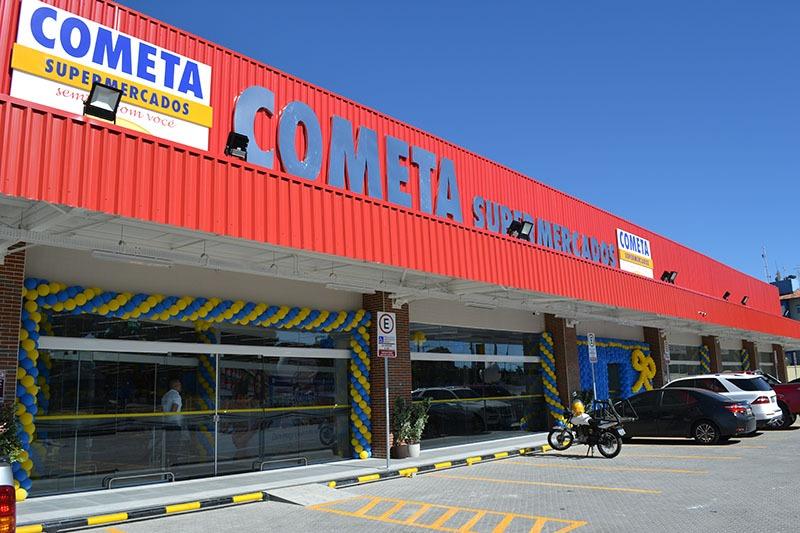 Foto que contém Cometa Supermercados