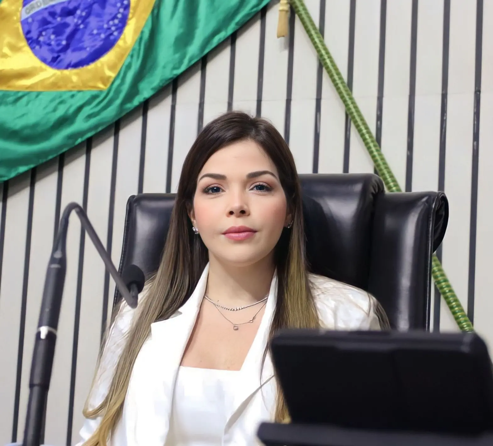 Juliana Lucena é deputada estadual (PT), segunda secretária da Mesa Diretora da Assembleia Legislativa e membro da Frente Parlamentar de Combate à Violência Política de Gênero