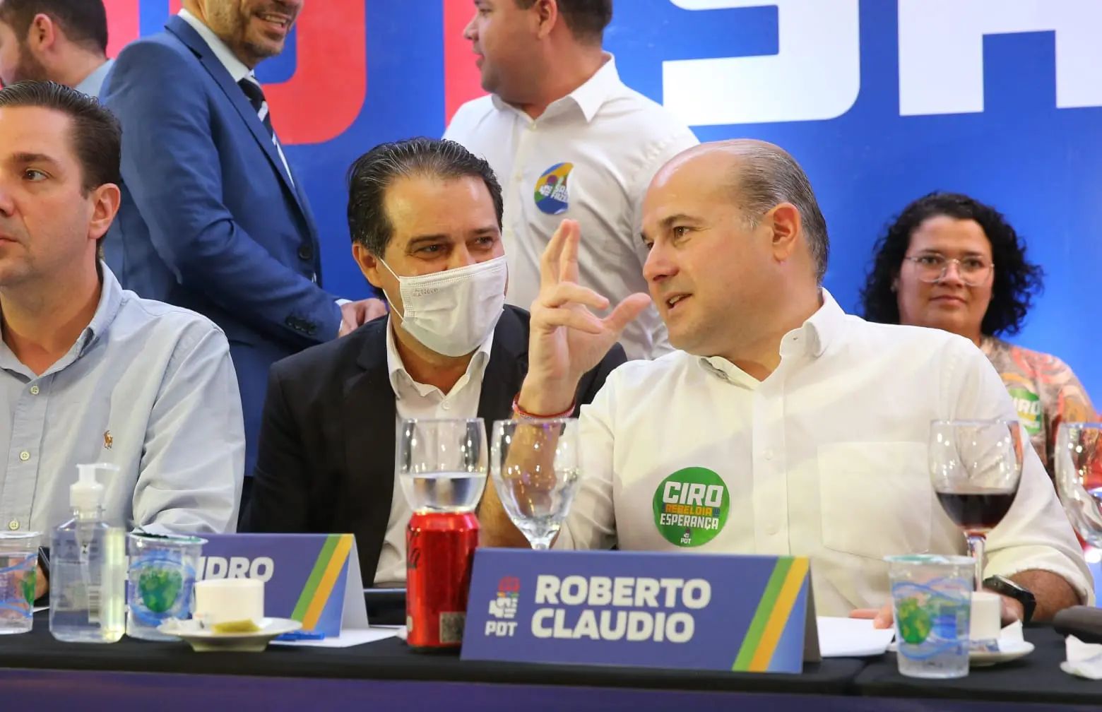 Evandro Leitão e Roberto Cláudio