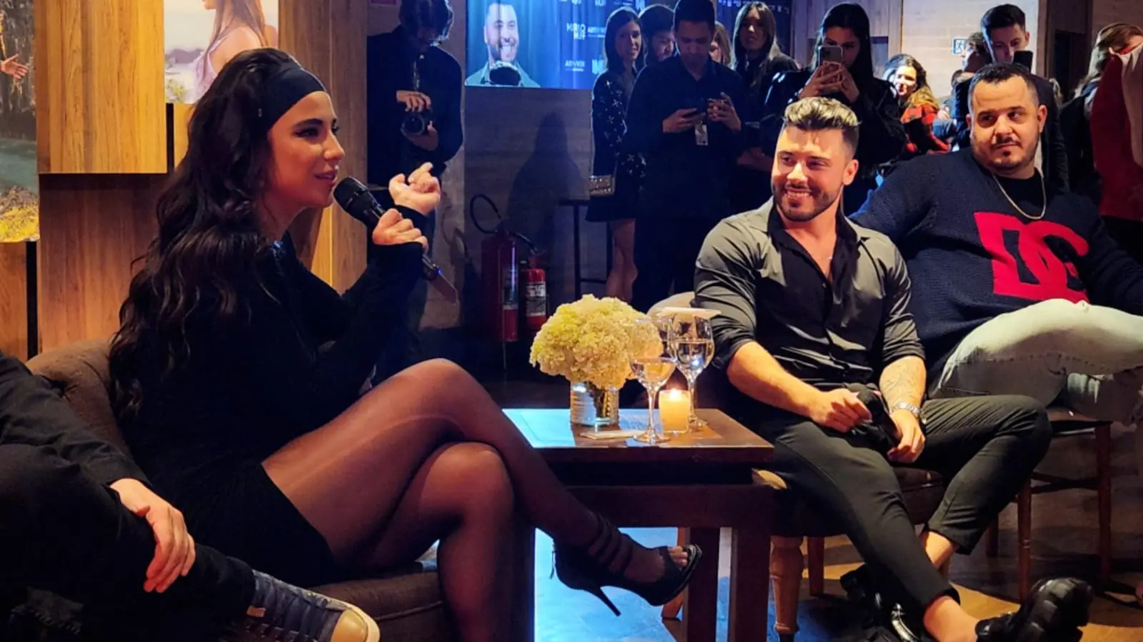 Modelo falou sobre bastidores de clipe