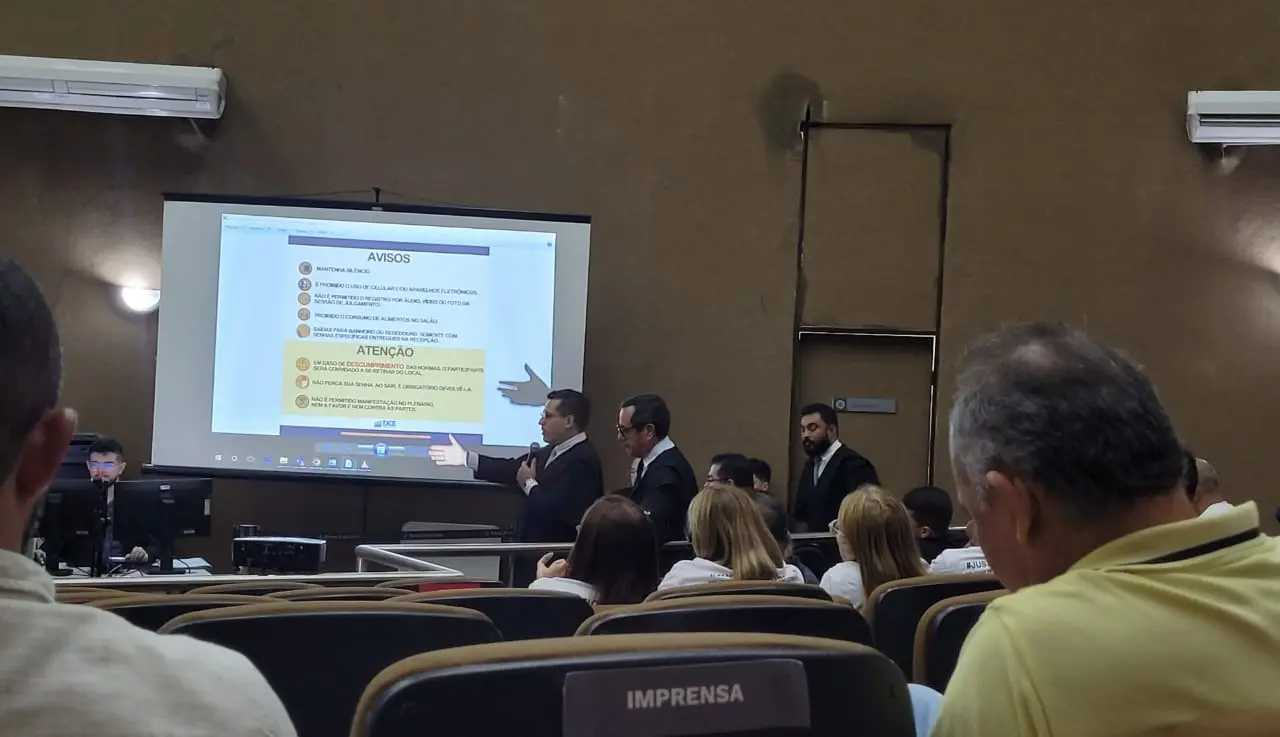 Sessão do júri da segunda etapa do julgamento da Chacina do Curió