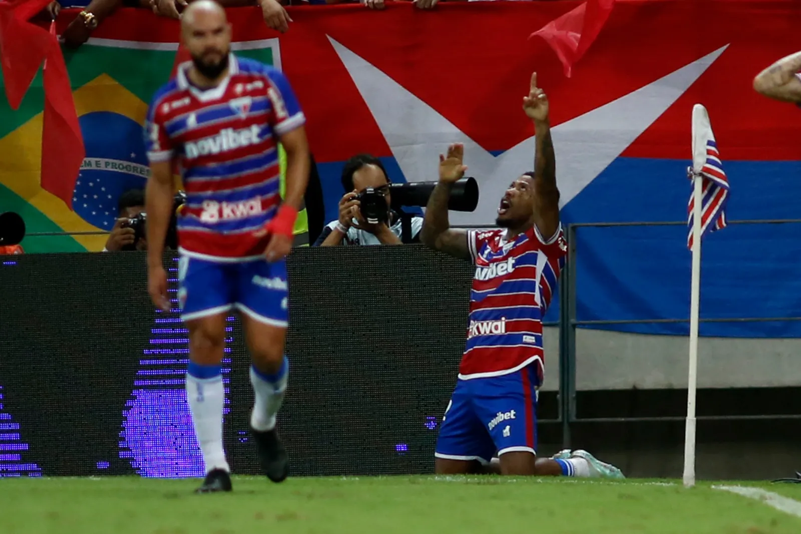 Marinho marcou o segundo gol do Fortaleza na etapa final