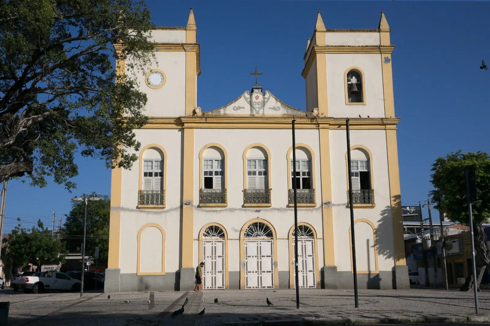 Igreja matriz da Parangaba, em Fortaleza