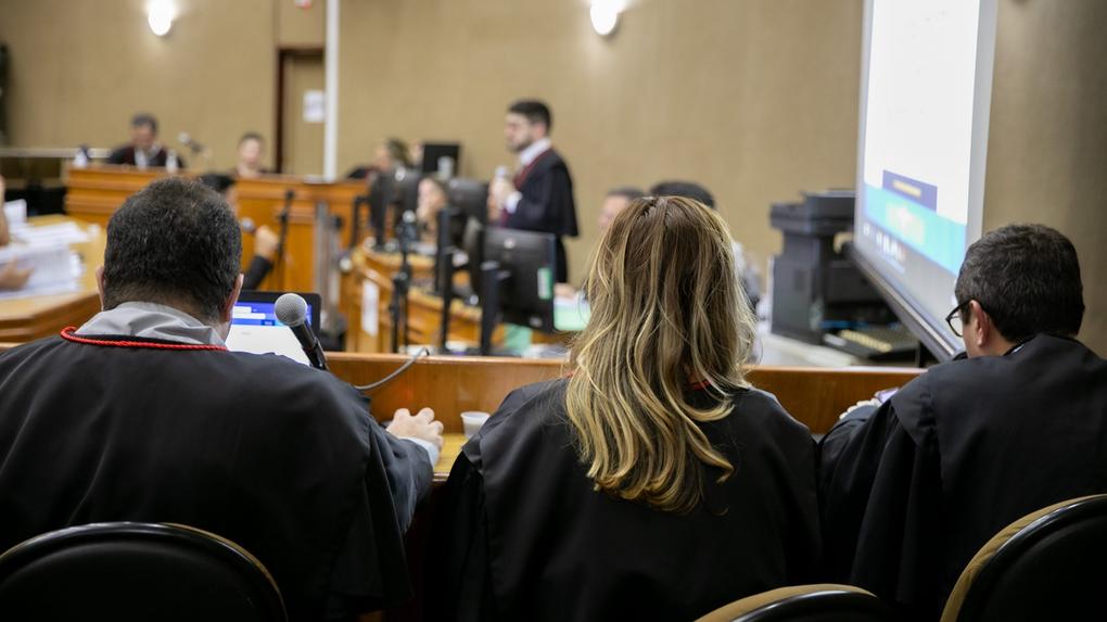 Representantes do Ministério Público do Ceará no tribunal