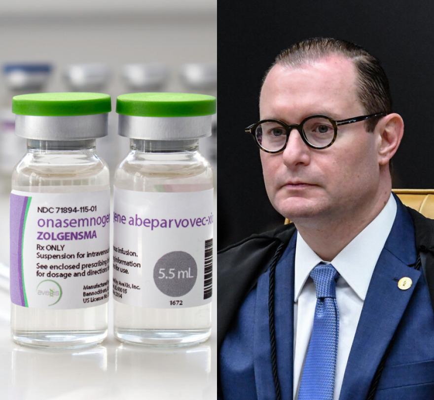 O ministro Cristiano Zanin determinou que a União forneça a uma menina do Ceará o medicamento zolgensma