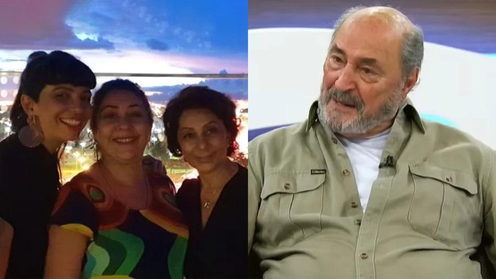 Rosita Mascarenhas e filhas e Sydney Possuelo