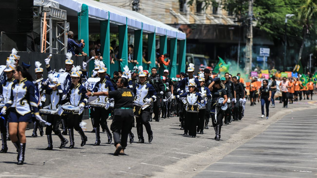 Desfile 7 de setembro em Fortaleza