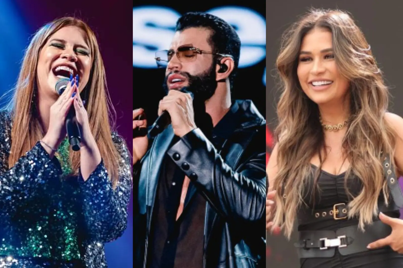 Marília Mendonça, Gusttavo e Simone Mendes são destaques do top 10