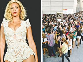 show da cantora Beyoncé na Arena Castelão
