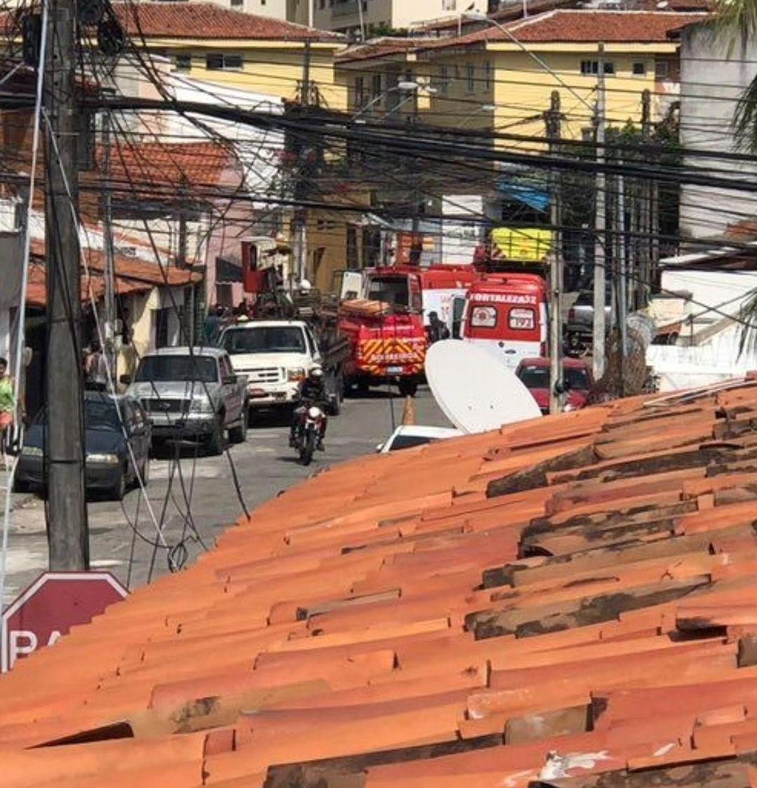 rua onde funcionário de empresa de energia morreu após levar choque no bairro benfica, em fortaleza
