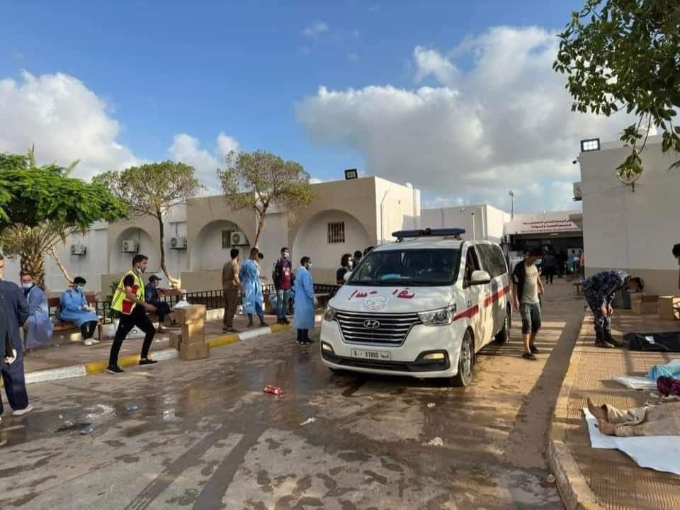 Derna foi uma das cidades mais afetadas