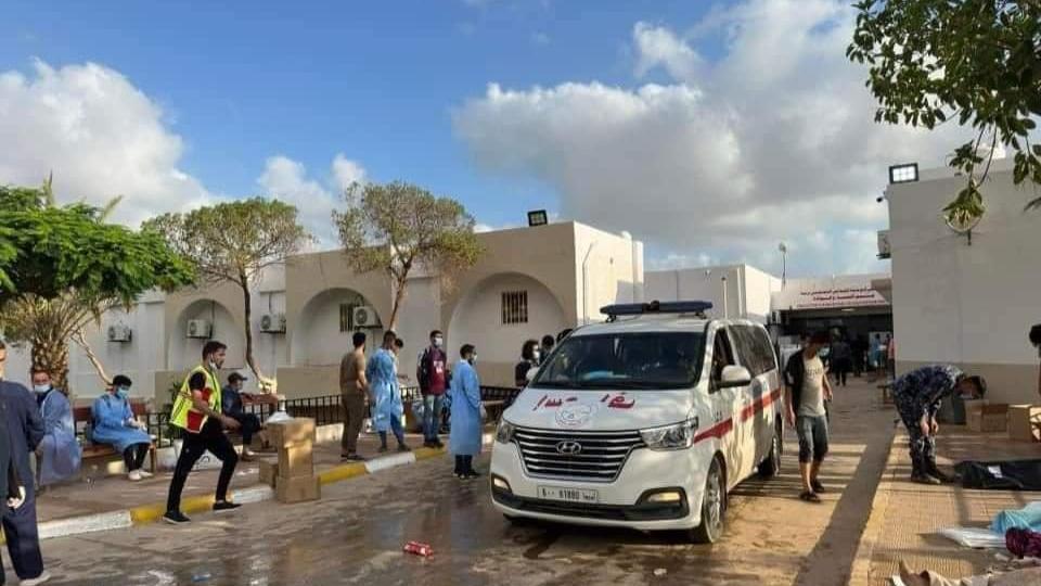 Derna foi uma das cidades mais afetadas
