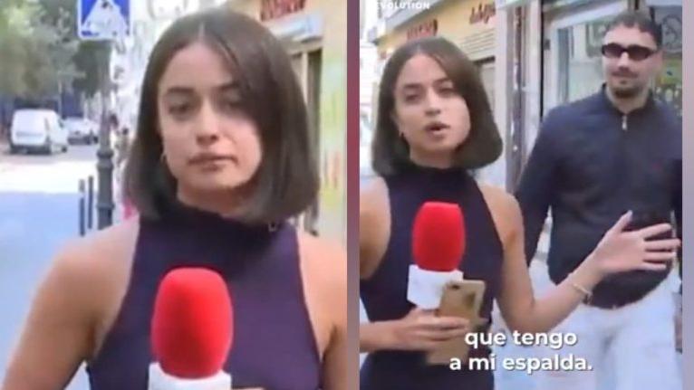 Homem é preso por assediar repórter espanhola durante transmissão ao vivo