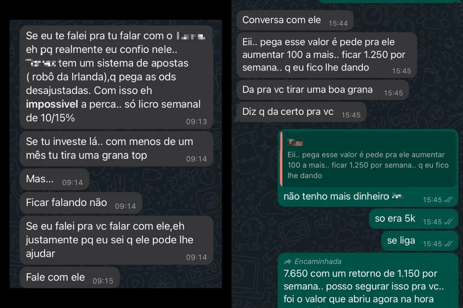 Golpista prometia lucro rápido com 'robô de aposta'