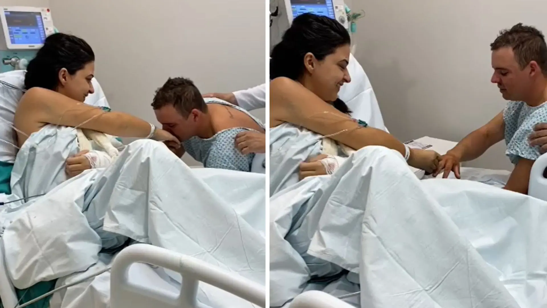 Casal fica noivo em UTI do Hospital Regional Vale do Jaguaribe