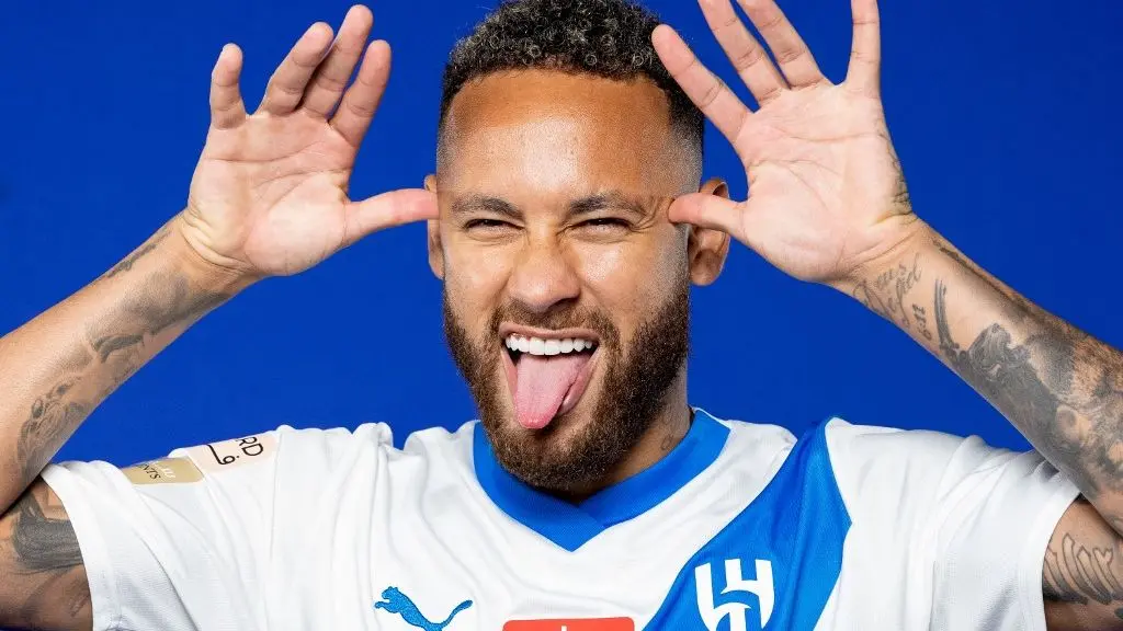 Imagem mostra neymar