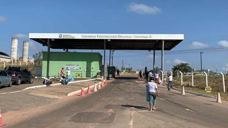 fachada do complexo penitenciário de itaitinga