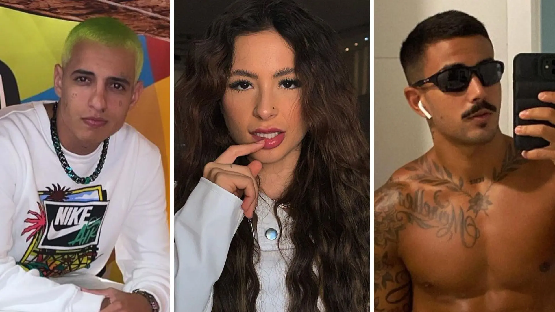 Kaio Viana expõe Nathalia Valente após beijo em Yuri Meirelles