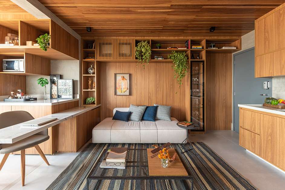 Teto de madeira: veja ideias para investir no forro com design ...