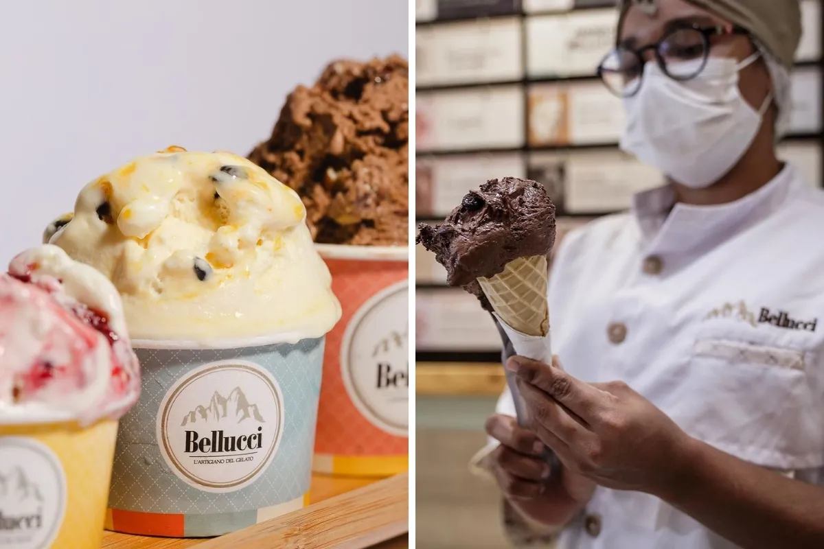 Bellucci Gelateria conta com sorvetes sem conservantes