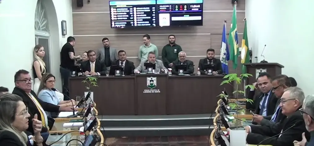 Foto do Plenário da Câmara de Limoeiro do Norte