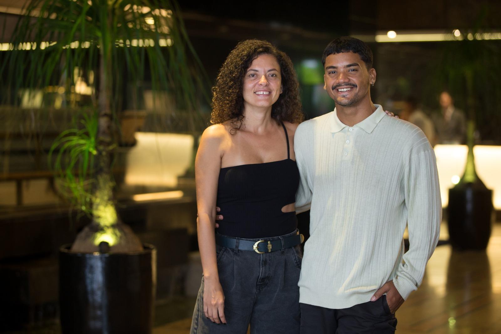 Nataly Rocha e Iago Xavier participaram de teste com mais de 500 atores