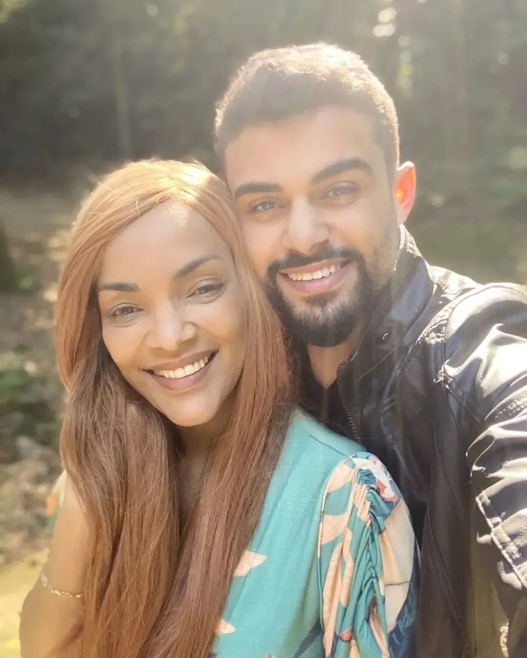 Foto de Flordelis e Allan Soares