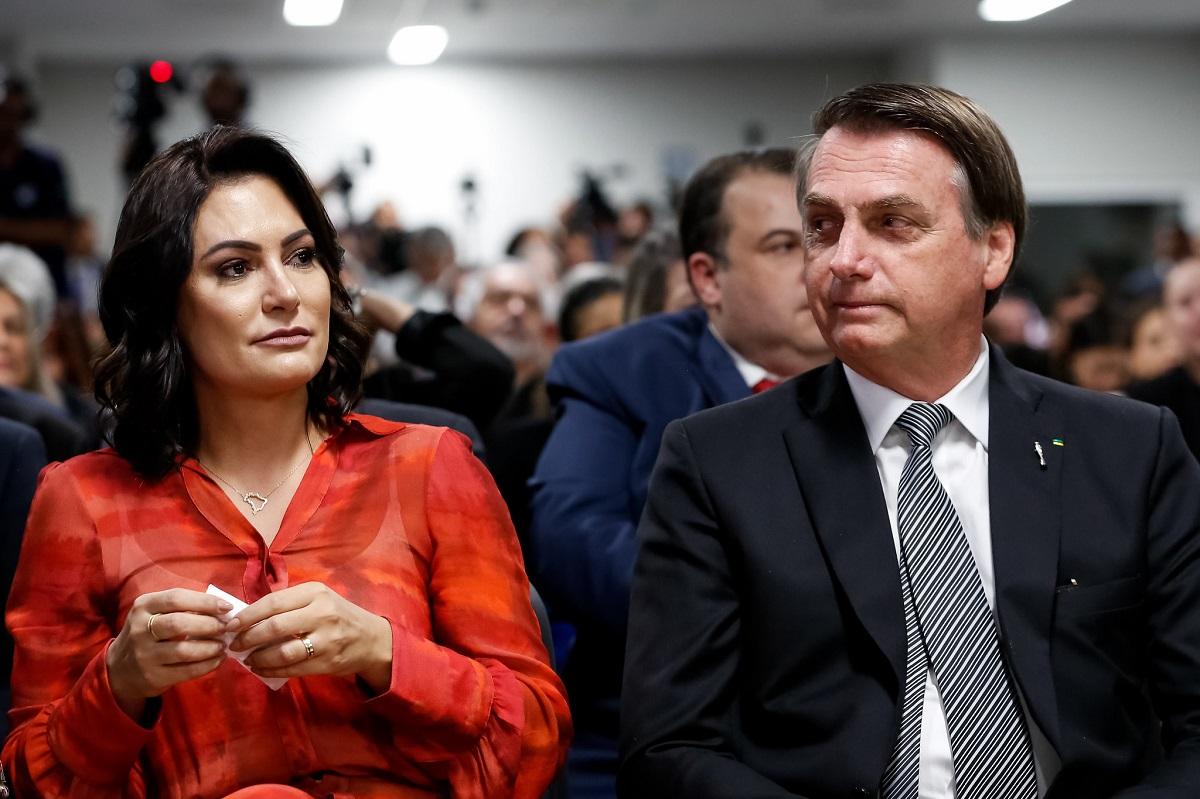 Michelle e Bolsonaro