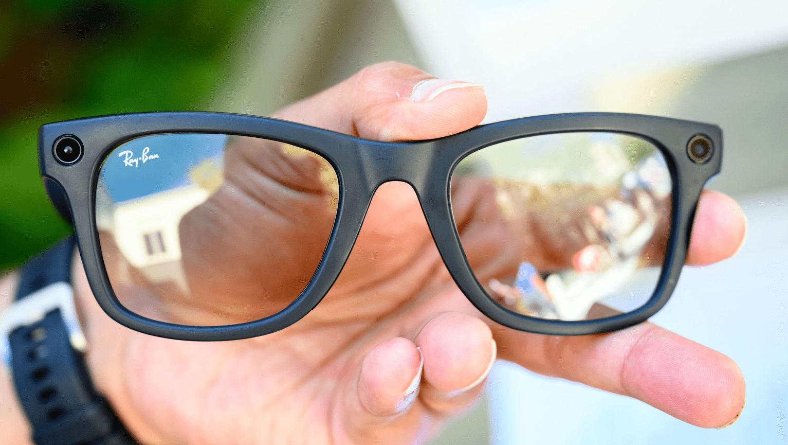 Óculos inteligente da Meta com a Ray-Ban