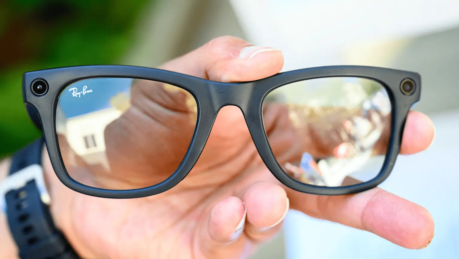 Óculos inteligente da Meta com a Ray-Ban