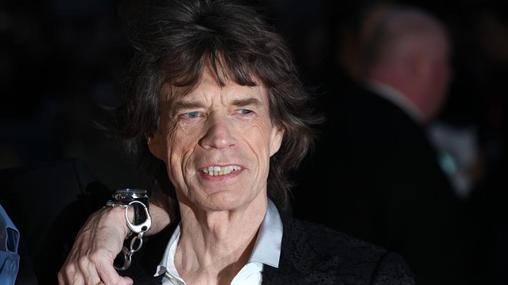 Foto do cantor Mick Jagger