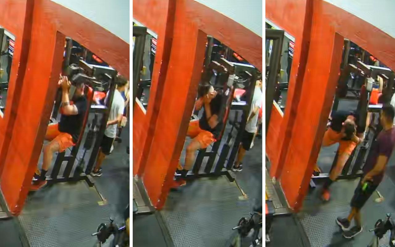 Acidente em academia