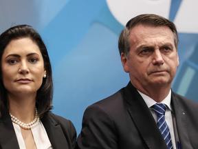 Michelle e Bolsonaro