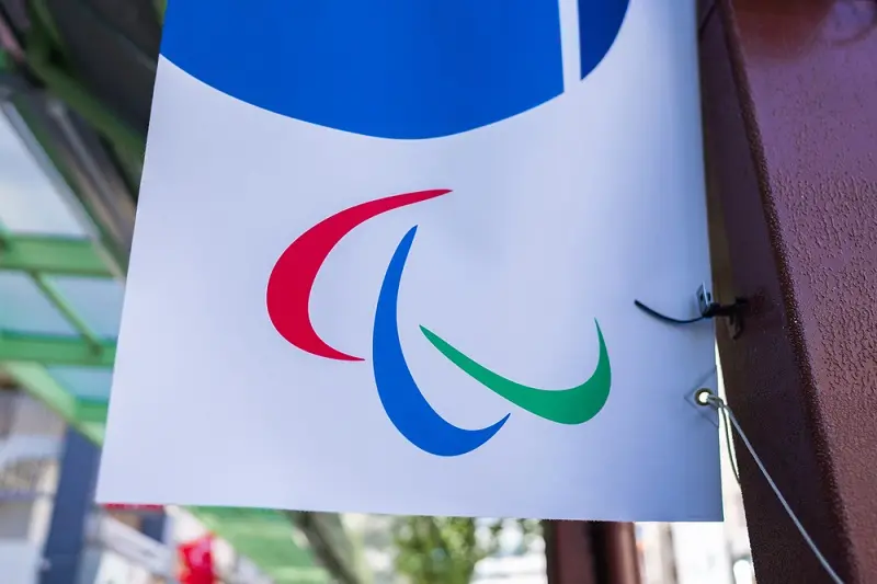 Imagem mostra símbolo paralimpíadas