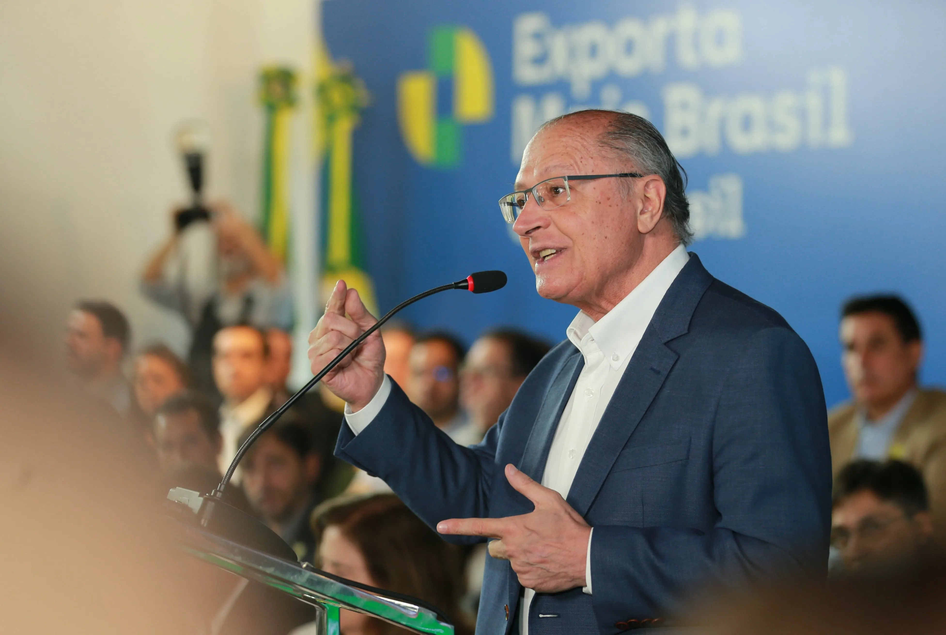 Alckmin discursa na Exporta Mais Brasil
