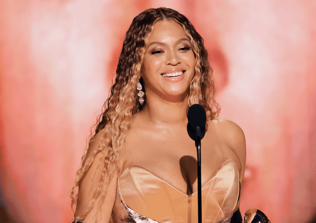Beyoncé em cerimônia do Grammy